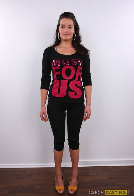 Czech Casting  invite you to explore xxx pics featuring Bedriska demonstrating perfect shape